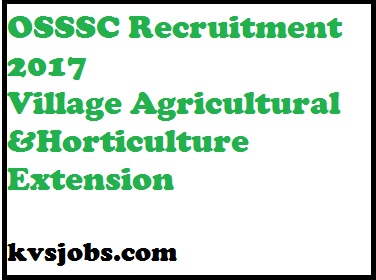 OSSSC Recruitment 2017 ,All India Government Jobs