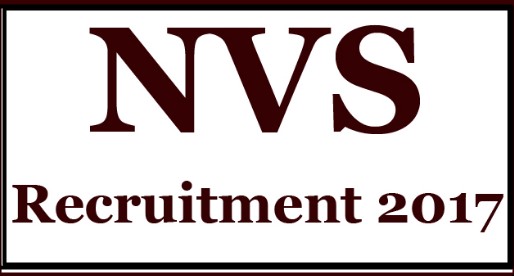 Navodaya Vidyalaya Samiti (NVS) Recruitment 2017