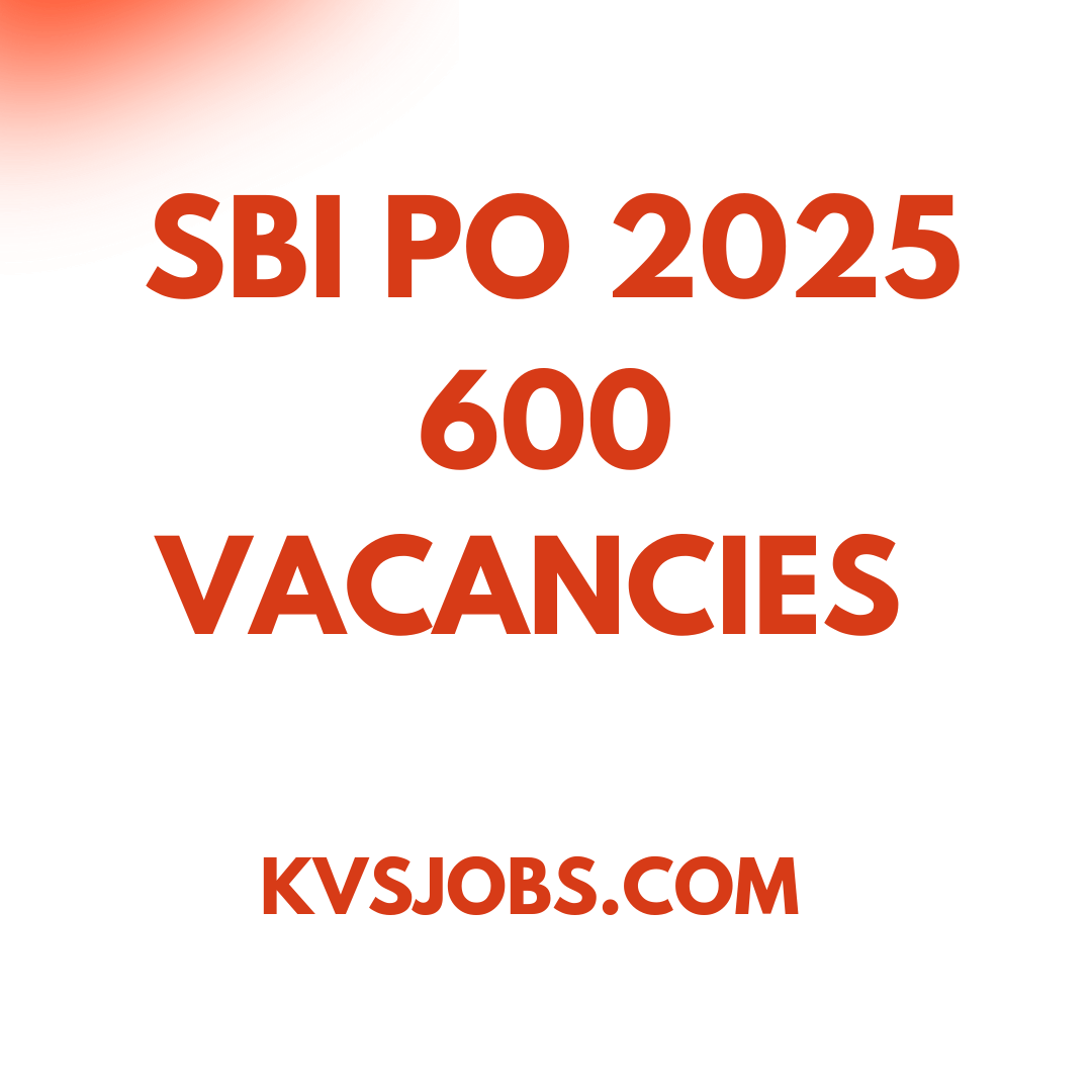 SBI PO 2025 Online Form,SBI PO 2025